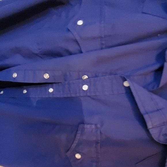 Western Pearl Snap shirt, short sleeve - Picture 3 of 3